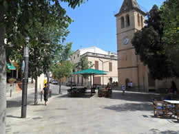 Mallorca (Majorca) Towns and Villages, Son Servera Square
